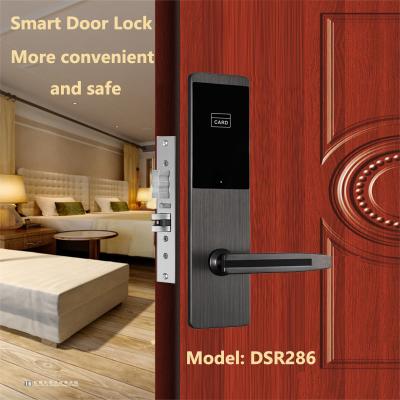 China Cerradura de puerta sin llave de la tarjeta del golpe fuerte del hotel inteligente de la seguridad para el proyecto del hotel en venta
