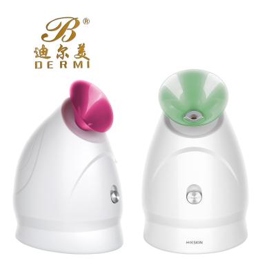 China Nano Thermal Sanitizer Beauty Mist Humidifier Portable Automatic DEEP CLEANSING Facial Steamer Cold and Warm Jet 2-Mode Machine for sale