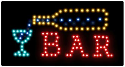 China advertising board Flashing LED Sign Open sign led message display for sale