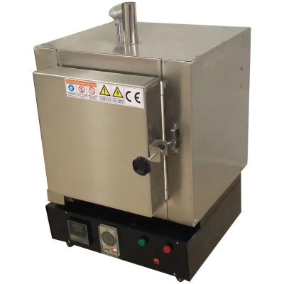 China hot sale 3 side synchronous heating jewelry making gold burnout silver copper brass melting furnace for sale for sale
