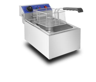 China food & Commercial Factory Beverage Onion Chicken Rings Electric French Fries Deep Fryer for sale