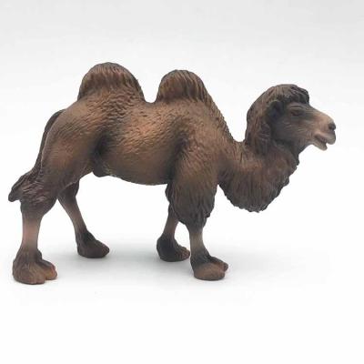 China 3D Wholesale Camel Dromedary Bactrian solid camel model statue simulation new pvc action figures toys 2021 for sale