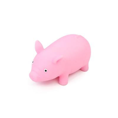 China Decompression neutral simulation animal pinch pull decompression toy pinch toy pig 2021 new slow connected elastic toy decompression duct toy for sale