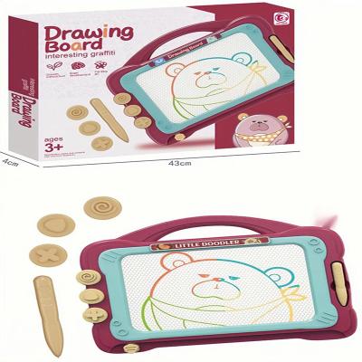 China Magnetic Drawing Board Children's 1-3 Years Old Drawing Board Baby Graffiti Board Home Magnetic Drawing Board Children's Color Writing for sale