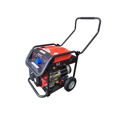 China China Portable Professional Gasoline 8500w Generator 220V Generator With Wheels Price 25L for sale