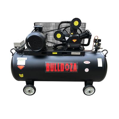 China 7.5HP 50Hz Industrial Belt Air-Compressor Lubricated Portable Air Compressor For Spray Painting for sale