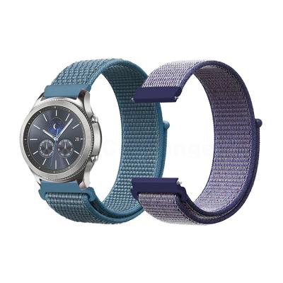 China Fabric Sport Quick Release Replacement Bands For Samsung Galaxy 46mm 42mm For Speed S3 22mm 20mm Nylon Watch Band for sale