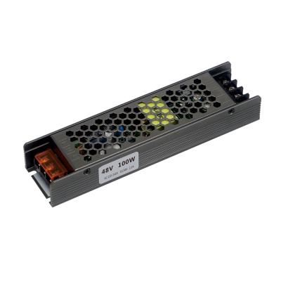 China Dedicated Aluminum+PC rail magnetic guide light power supply built-in 100W, 150W, 200W, 250W and external power supply, output voltage DC48V for sale