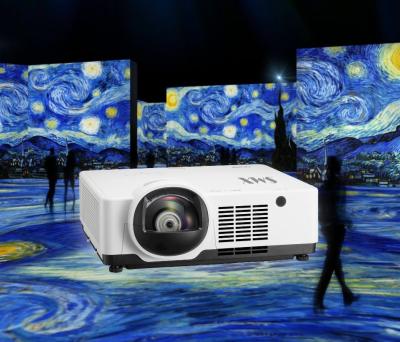 China Proyector de sala de inmersión WUXGA 3LCD para proyección en simulador en venta