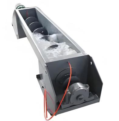 China Heated Spiral Conveyor For Grain-Resistant Hot Cement Applications for sale