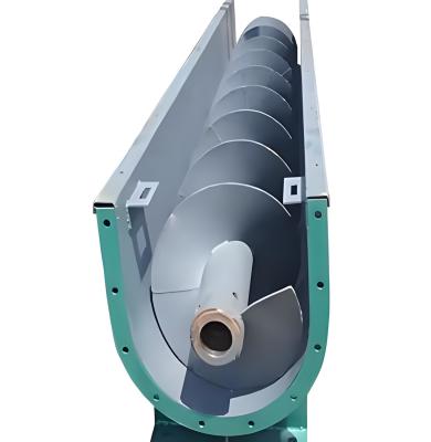 China Conveyor en espiral axial industrial de alta productividad para lodo, cemento, cal y carbón en venta