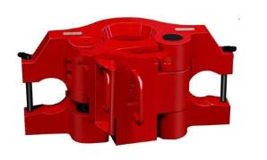China Tubular Handling Tools 18 Degree G Series Drill Pipe Center Latch Carbon Steel Elevators Drilling Tools VARCO for sale