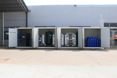 Cina Prezzo di fabbrica Impianto di separazione dell'aria tipo contenitore industriale generatore di ossigeno in vendita