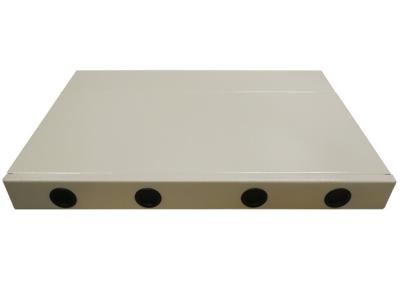 China Caixa Dustproof da fibra ótica, núcleo de fibra ótica CFCZ/2SC24 do cerco 24 da montagem em rack 1U à venda