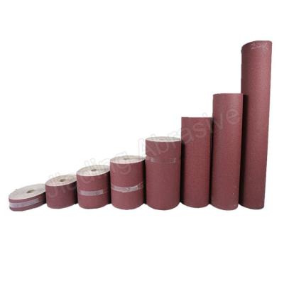 China Papel de lija Jumbo papel abrasivo de papel de óxido de aluminio tela de esmeralda 1.46 * 70M / 100M en venta