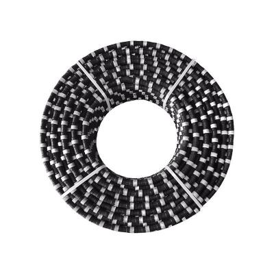 China Good Speed and Long Life Granite Marble Stone Concrete Diamond Wire Rope Saw for Quarry Granite Marble Stone Diamond Rope Saw for sale