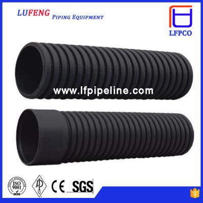 China PE Spiral Corrugated Hdpe Pipe en venta