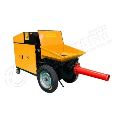 China Small Diesel Secondary Pump Mini Concrete Pump For Sale Simple Structure Construction Column for sale