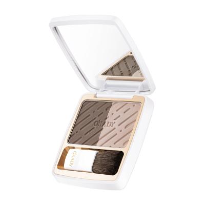 China Instant Face Brown Brown Skin Color Natural Uniform Currency Eyeshadow Cosmetics Makeup for sale