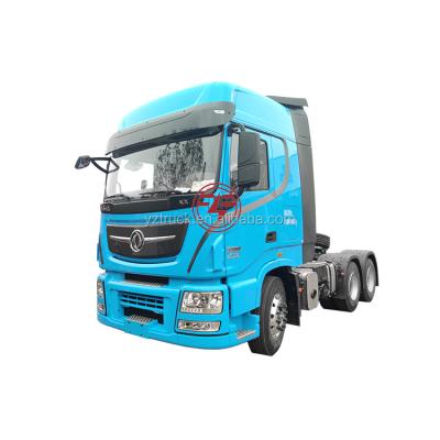 China Factory Customized New/Second Hand Dongfeng 6x4 Tractor Truck Trailer 16 Speed Diesel Fuel Head Tractor Truck For Sale 6990x2550x3900 mm for sale