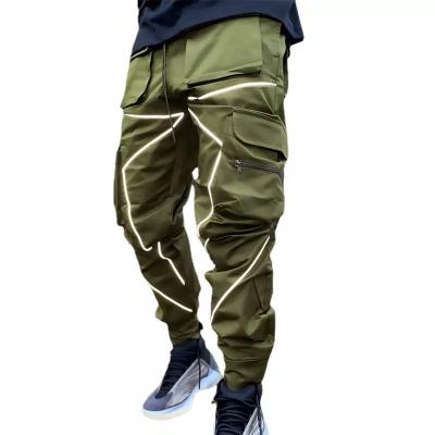 China Wholesale Cargo Pants Streetwear Pants Anti-wrinkle Casual Solid Fitness Pants For Men Outdoor Sweatpants for sale