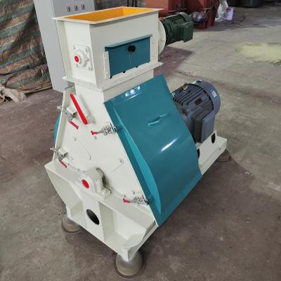 Chine Le bois commercial granule le broyeur à marteaux horizontal 55kw 3tph à vendre