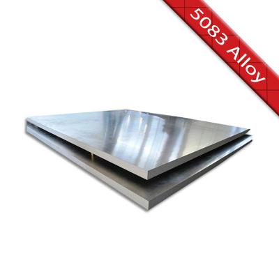 China Hoge sterkte 5000 serie 5083 Aluminium Marine Plate Aluminium 5083 Plaat Te koop