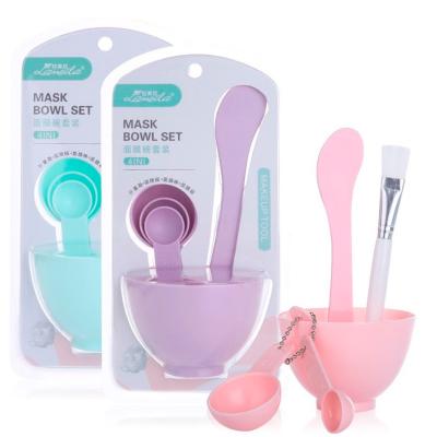 China Wholesale 6 in 1 Bowl and Mask Silica Gel Brush Scoop Applicators, Environmental Protection DIY Mask, Mixing Bowl Set Mask Bowl s 00053 for sale