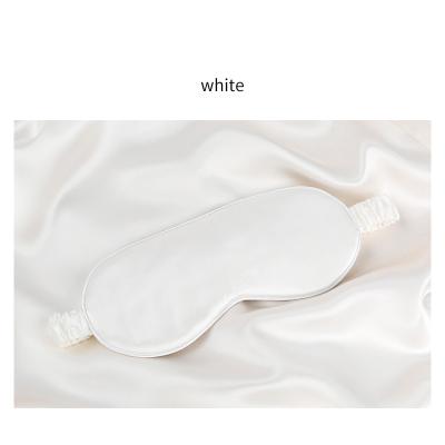 China Dark Hot Sale Luxury 100% Pure Silk Mulberry Sleeping Circles High Quality Silk Eye Mask Wholesale And Comfortable Travel In 2021 for sale