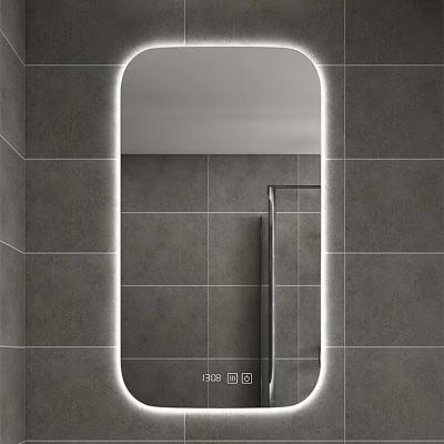 China Magnifying Cosmetic Vanity Led Lighted Table Mirror Makeup Bathroom Mirror With Led Lights for sale