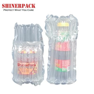China Environmentally Friendly Quakeproof Air Bubble Wrap Bag 6 Columns Airbag Plastic Packing Envelope Bag For Glass Cup And Fragile Goods for sale
