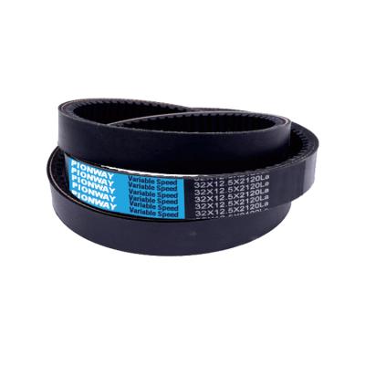 China Kubota Harvester Drive Belt Agriculture Machine Adjustable Cogged Variable Speed V Rubber Belt Rice Rubber Belt for sale