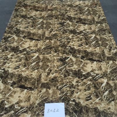 China Los paneles de pared de mármol de plástico Matt Cloruro de polivinilo Eco amigable en venta