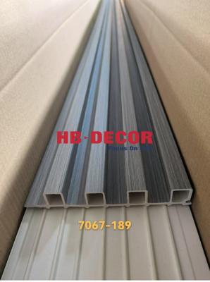 China Customizable 3d Wpc Fluted Wall Panels For Facade for sale