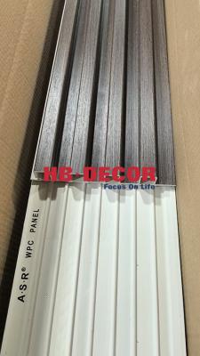 China Waterproof Wpc Fluted Panel For Exterior Residential Exteriors And Outdoor Walls for sale