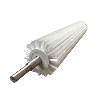 China Customizable Medium/High/Low Density Nylon Roller Brush For Industrial Cleaning for sale
