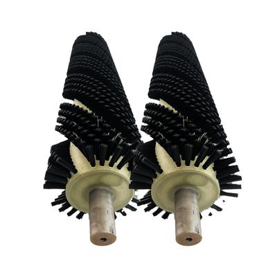 China Industrial Roller Brush Food Grade Nylon Brush Wire For transporting flour for sale