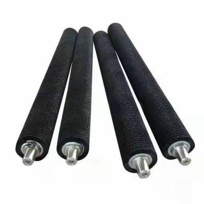 China Industrial Nylon Roller Brush Fruit Cleaning Roller Brush For Fruit And Vegetable Waxing for sale