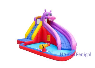 China Wasserpistolen-Design aufblasbare Wasserrutsche Sprungschloss-Haus für Kinder zu verkaufen