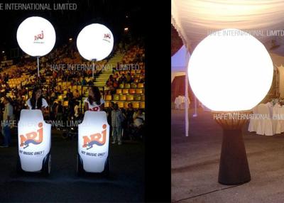 Cina illuminazione a cristallo del pallone della luna del treppiede di 1.6m con 200W LED per la decorazione di eventi in vendita