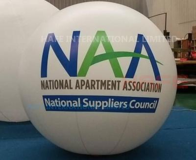 Cina 2 decorazioni leggere gonfiabili del pallone del partito di stampa di logo dei lati per la promozione in vendita