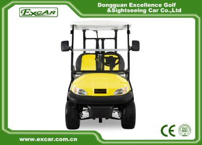 China Voltaje eléctrico 48 del carro de golf de Seat del color del doble de EXCAR con el borde de aluminio en venta