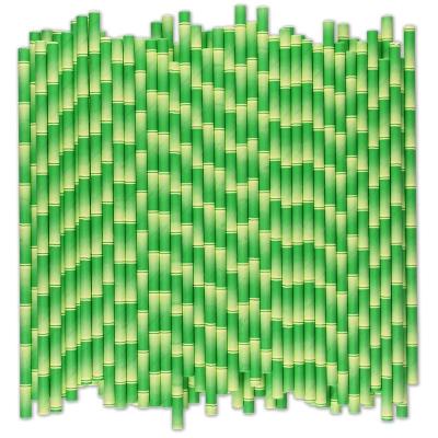 China Paper Hot Selling Disposable Biodegradable Paper Straw Diagonal Cut Sharp Ending Biodegradable Bubble Tea Paper Straws for sale
