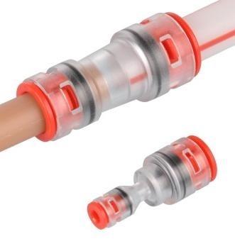 中国 携帯用まっすぐなコネクター、軽量の減少のコネクターの等しい形 販売のため