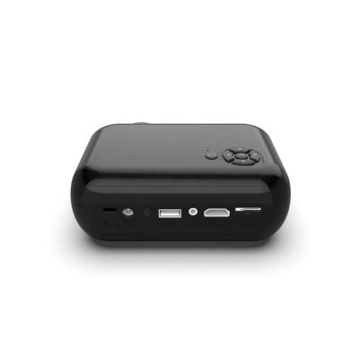 China Pico Led Mini Projector Video Home Theater Projector 1800 Lumens Pocket Native 360P Resolution for sale