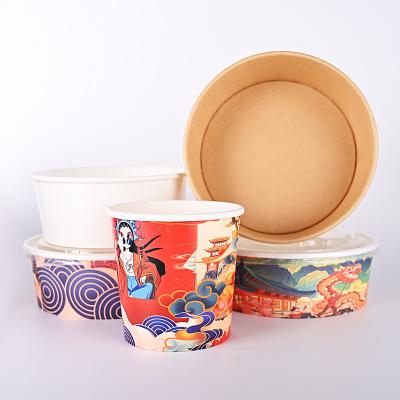 China Papel desechable duradero envases de alimentos envases biodegradables en venta