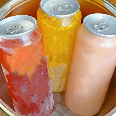 China Leak Resistant 650ml PET Beverage Bottles With Pull Ring And Shrink Film Labeling for sale