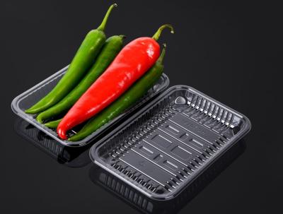 China Plastic Salad Disposable Plastic Food Containers Transparent Take Away Food Box for sale