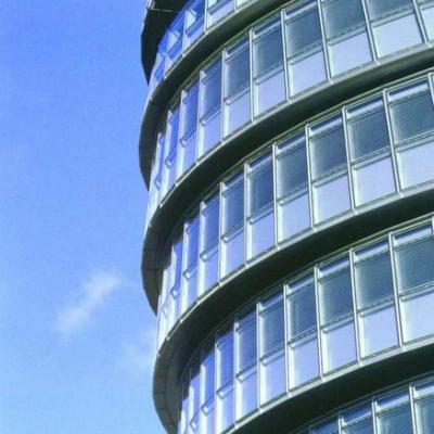 China 12 mm klares gehärtetes Glas Sicherheitswandvorhang Glas CCC Genehmigung zu verkaufen