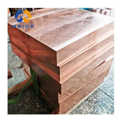China Industrial High purity copper plate C26000 C26800 C27000 C28000 copper plate for air conditioning or refrigerator for sale